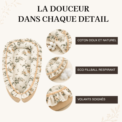 Doucéa — Cocon bébé à volants