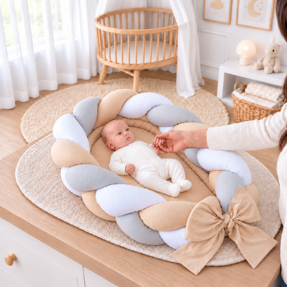 Tresséa — Nid bébé tressé.