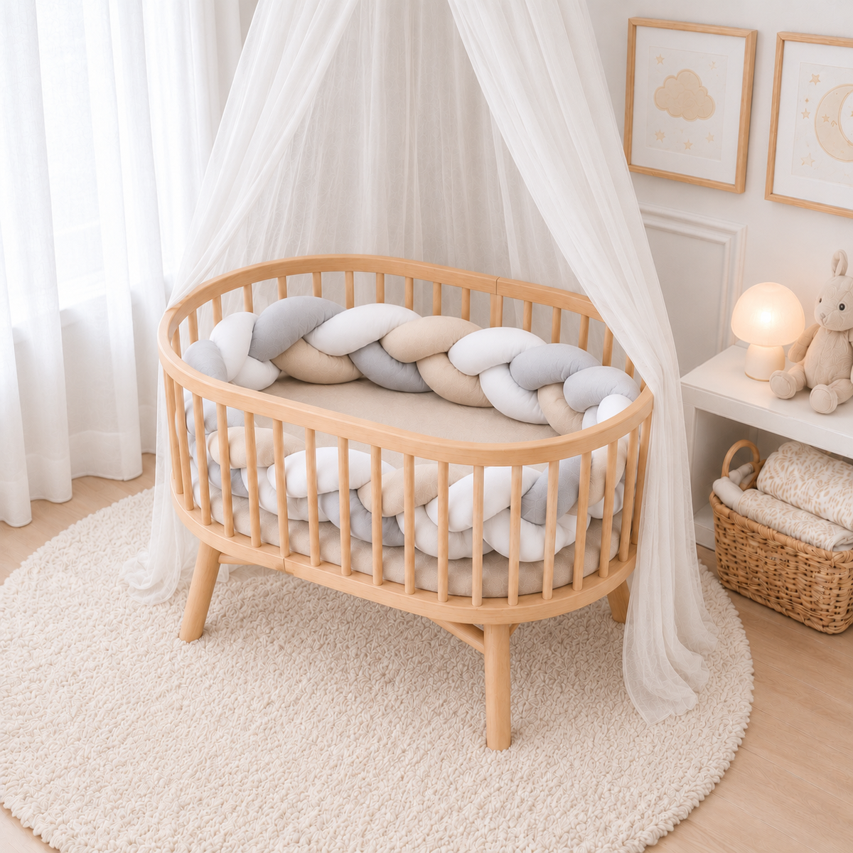 Tresséa — Nid bébé tressé.